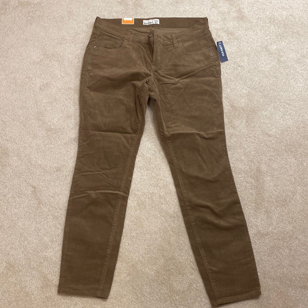 Old Navy Super Skinny brown pants